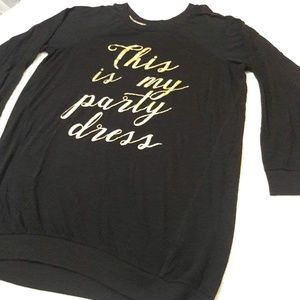 No Boundaries Oversized Long Sleeve Tshirt